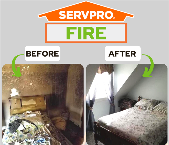 Fire Damage in Home: Before & After