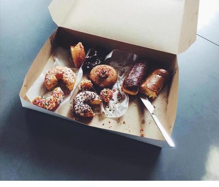 box of doughnuts